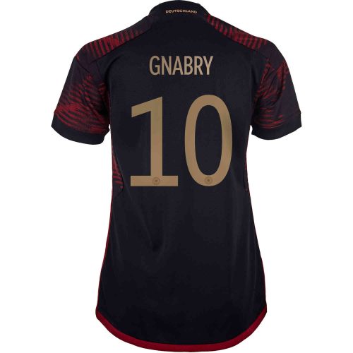 2022 Womens adidas Serge Gnabry Germany Away Jersey