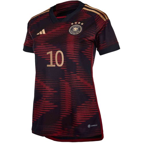 2022 Womens adidas Serge Gnabry Germany Away Jersey