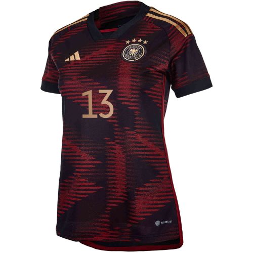 2022 Womens adidas Thomas Muller Germany Away Jersey