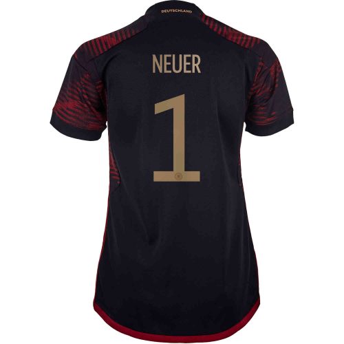 2022 Womens adidas Manuel Neuer Germany Away Jersey