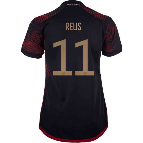 2022 Womens adidas Marco Reus Germany Away Jersey