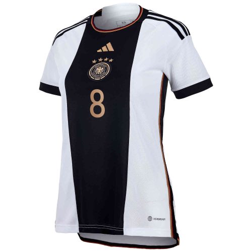 2022 Womens adidas Leon Goretzka Germany Home Jersey