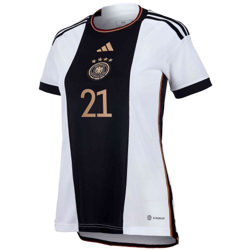 2022 Womens adidas Ilkay Gundogan Germany Home Jersey