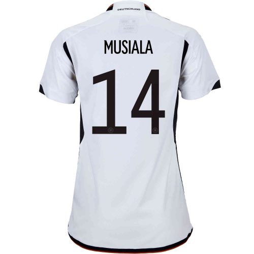 2022 Womens adidas Jamal Musiala Germany Home Jersey