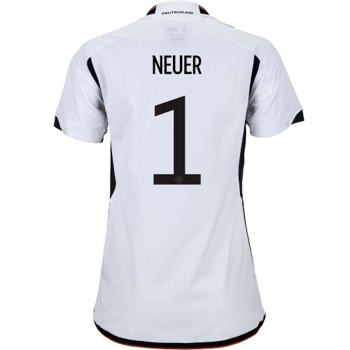 2022 Womens adidas Manuel Neuer Germany Home Jersey