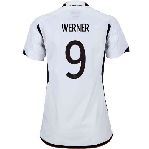 2022 Womens adidas Timo Werner Germany Home Jersey