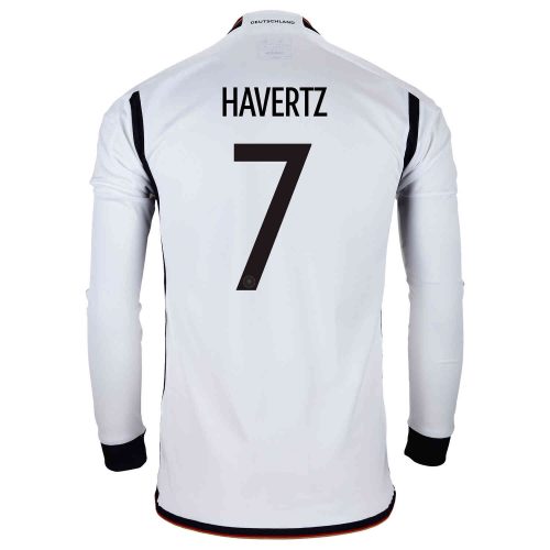 2022 adidas Kai Havertz Germany L/S Home Jersey
