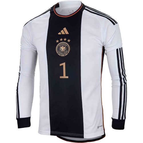 2022 adidas Manuel Neuer Germany L/S Home Jersey