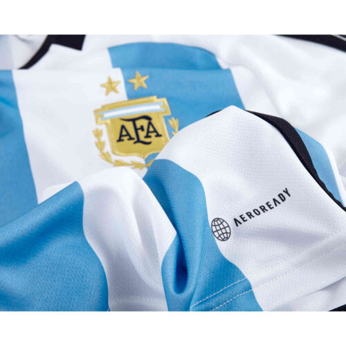 2022 Kids adidas Angel Di Maria Argentina Home Jersey