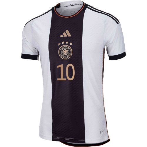 2022 adidas Serge Gnabry Germany Home Authentic Jersey