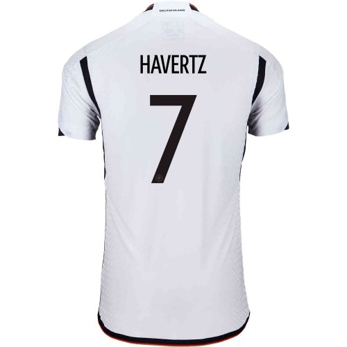 2022 adidas Kai Havertz Germany Home Authentic Jersey