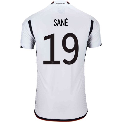 2022 adidas Leroy Sane Germany Home Authentic Jersey