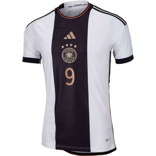 2022 adidas Timo Werner Germany Home Authentic Jersey