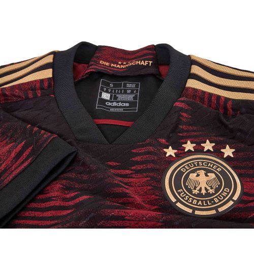 2022 adidas Leroy Sane Germany Away Authentic Jersey