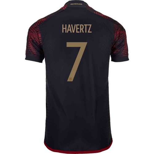 2022 adidas Kai Havertz Germany Away Authentic Jersey