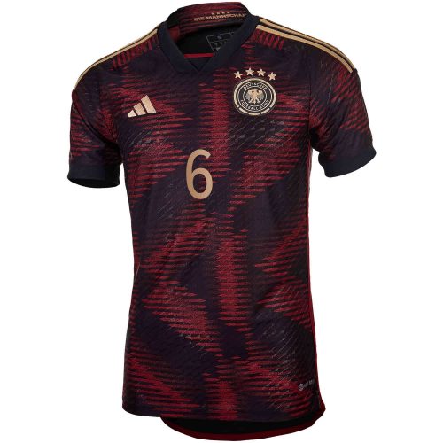 2022 adidas Joshua Kimmich Germany Away Authentic Jersey