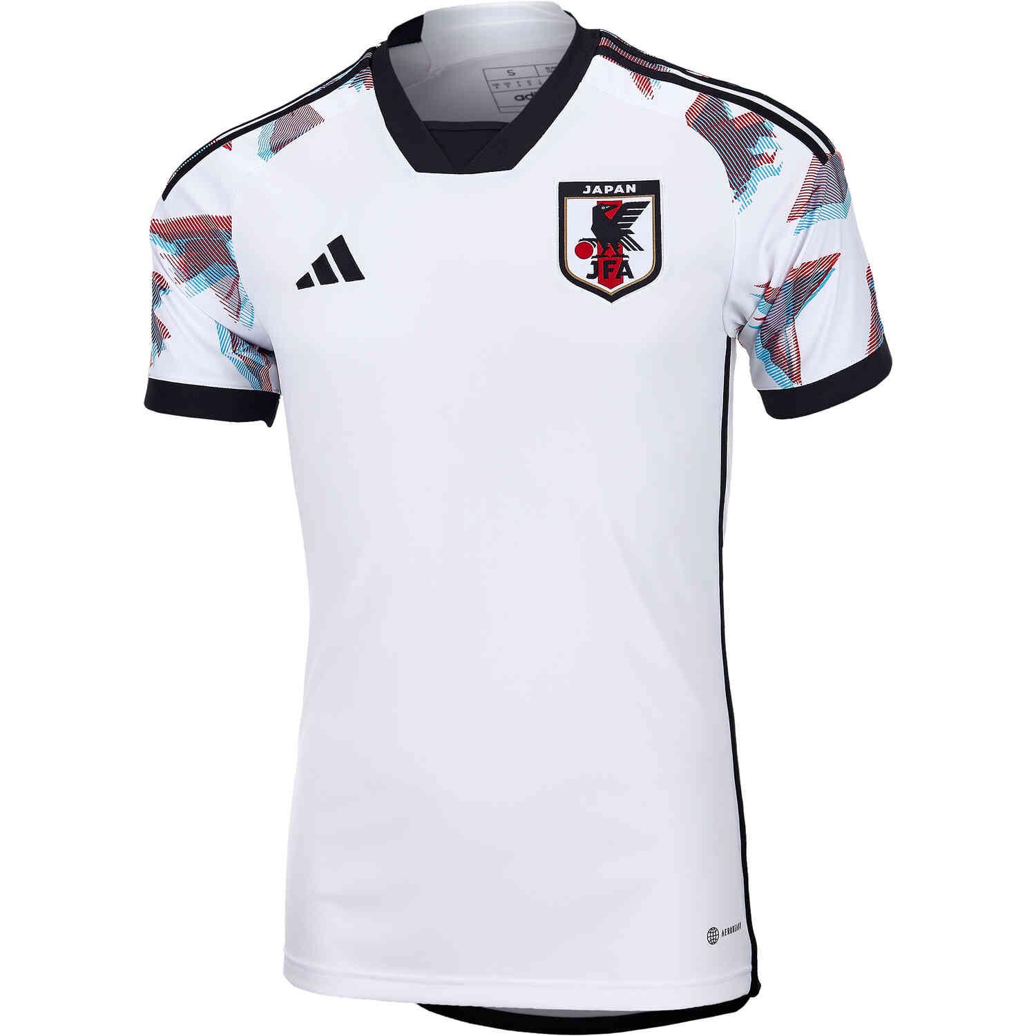 De databank G leef ermee 2022 adidas Japan Away Jersey - SoccerPro