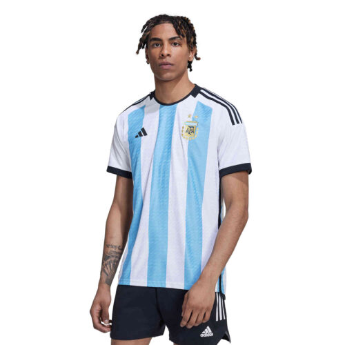 2022 adidas Angel Di Maria Argentina Home Authentic Jersey