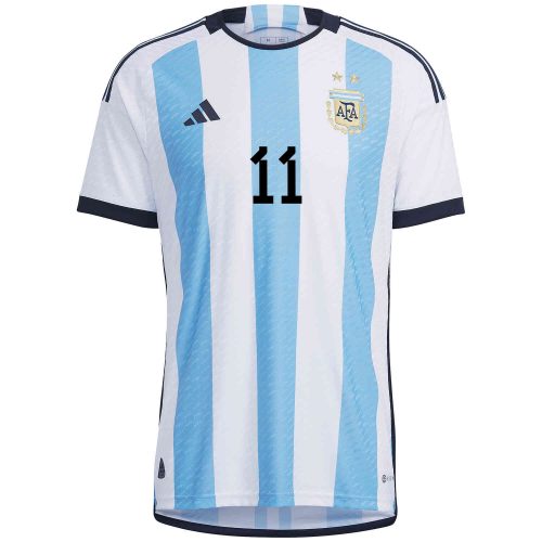 2022 adidas Angel Di Maria Argentina Home Authentic Jersey