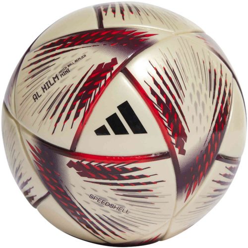 adidas World Cup Hilm Mini Ball – Metallic Champagne