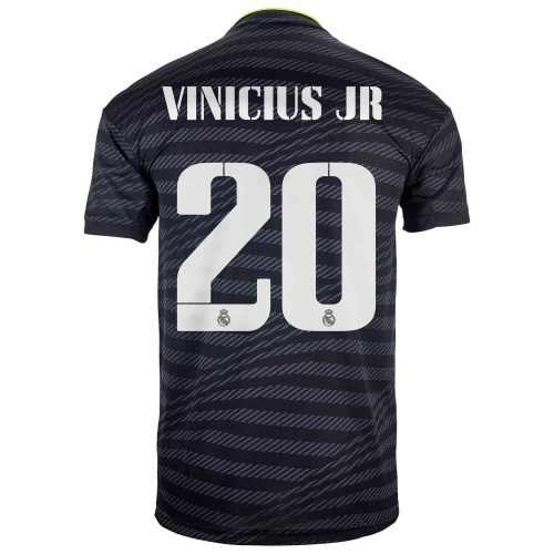 2022/23 Kids adidas Vinicius Junior Real Madrid 3rd Jersey