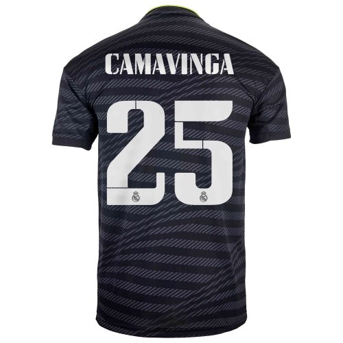2022/23 adidas Eduardo Camavinga Real Madrid 3rd Jersey