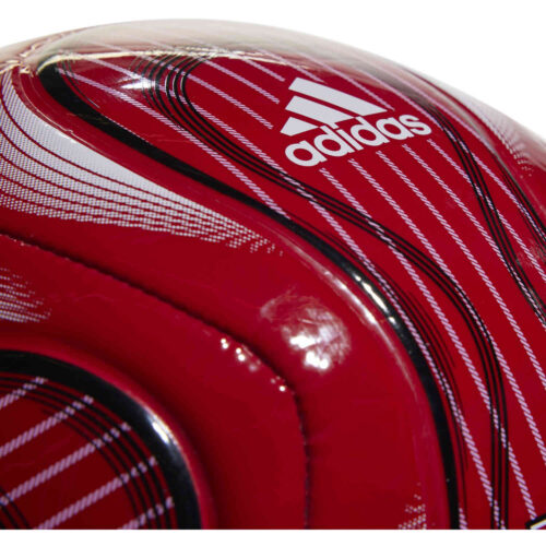 adidas Manchester United Teamgeist Club Soccer Ball – Real Red & Black with White