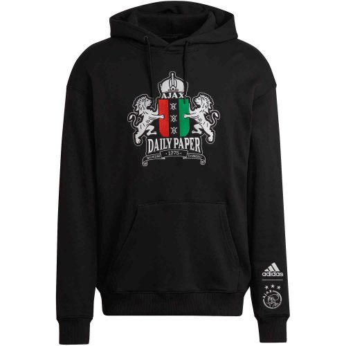 adidas x Daily Paper Ajax Graphic Hoodie – Black