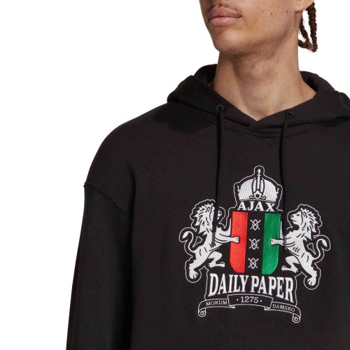 adidas x Daily Paper Ajax Graphic Hoodie – Black