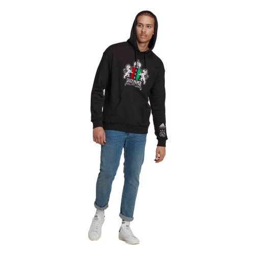 adidas x Daily Paper Ajax Graphic Hoodie – Black