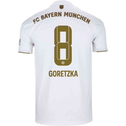 2022/23 Kids adidas Leon Goretzka Bayern Munich Away Jersey