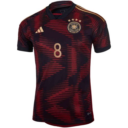 2022 adidas Leon Goretzka Germany Away Jersey