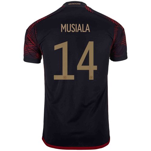 2022 adidas Jamal Musiala Germany Away Jersey