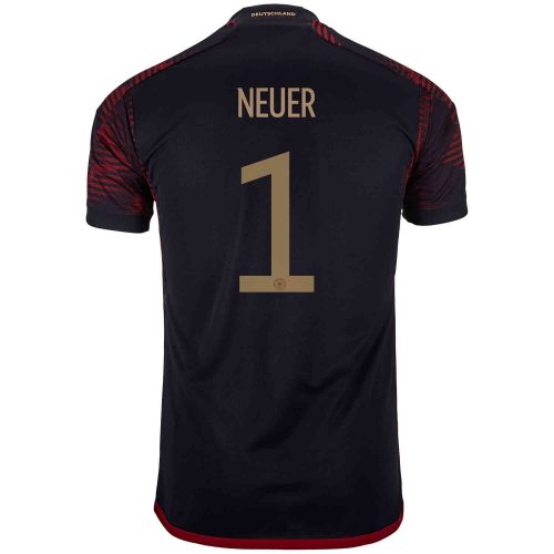 2022 adidas Manuel Neuer Germany Away Jersey