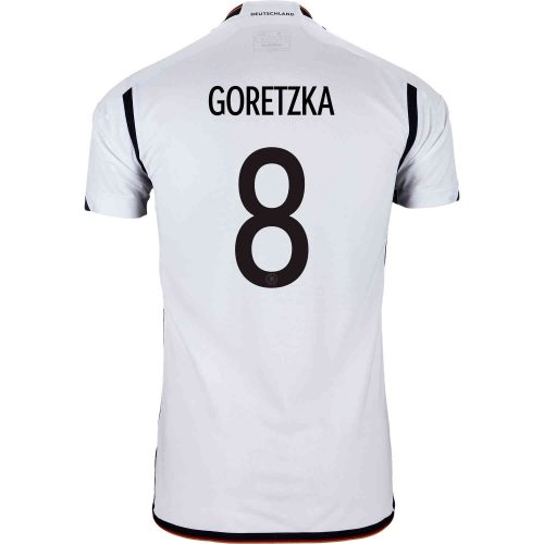 2022 adidas Leon Goretzka Germany Home Jersey