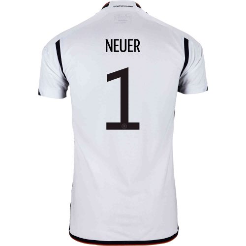 2022 adidas Manuel Neuer Germany Home Jersey