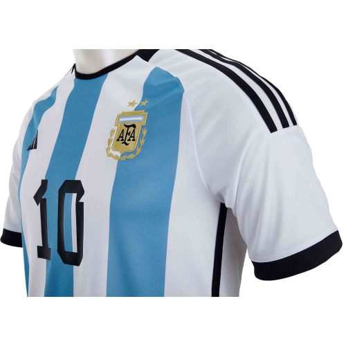 2022 adidas Lionel Messi Argentina Home Jersey