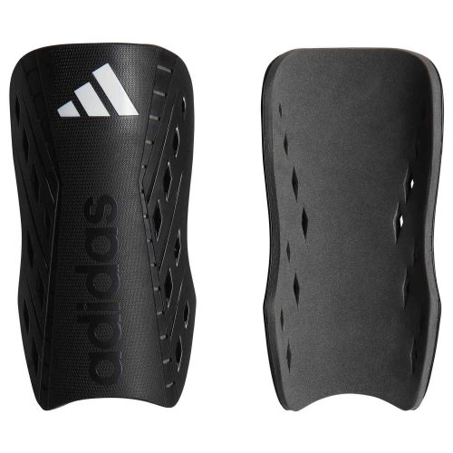 adidas Classics Club Shin Guards – Black & White with White