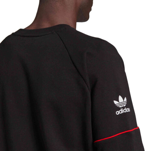 adidas Originals Manchester United Graphic Crew – Black