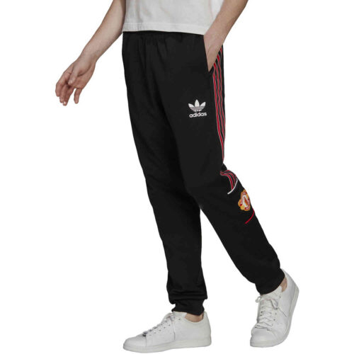 adidas Originals Manchester United Track Pants – Black