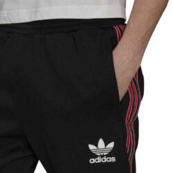 adidas Originals Manchester United Track Pants - Black - SoccerPro