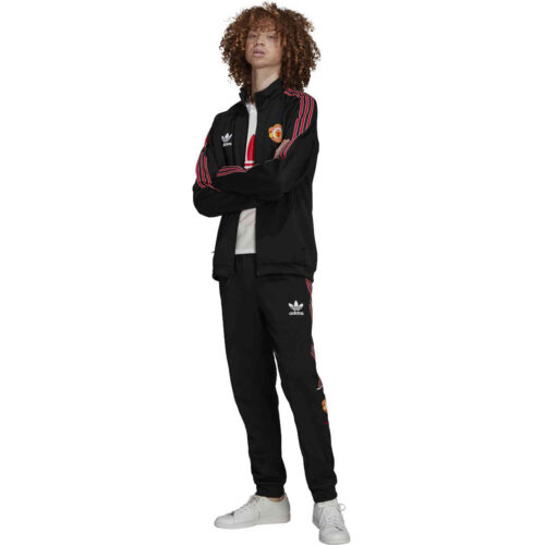 adidas Originals Manchester United Track Pants – Black