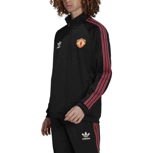 adidas Originals Manchester United Track Jacket – Black