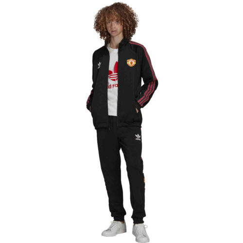 adidas Originals Manchester United Track Jacket – Black