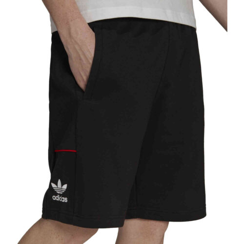 adidas Originals Manchester United French Terry Shorts – Black