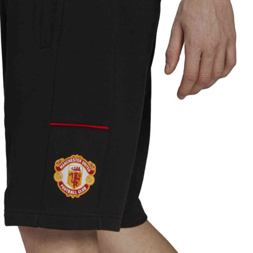adidas Originals Manchester United French Terry Shorts – Black