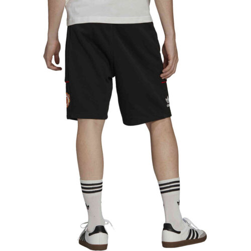 adidas Originals Manchester United French Terry Shorts – Black