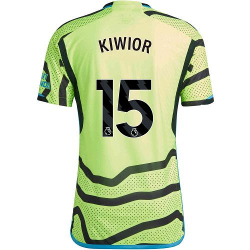 2023/24 adidas Jakub Kiwior Arsenal Away Authentic Jersey