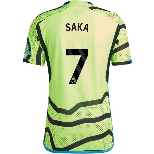 2023/24 adidas Bukayo Saka Arsenal Away Authentic Jersey