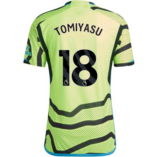 2023/24 adidas Takehiro Tomiyasu Arsenal Away Authentic Jersey